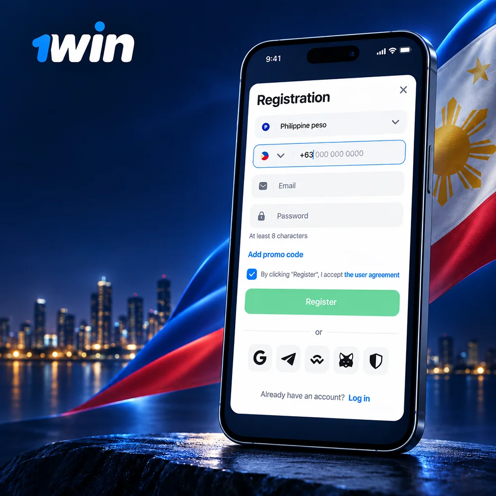 1win Registration in Philippines with quick account setup Philippine peso support and secure sign up